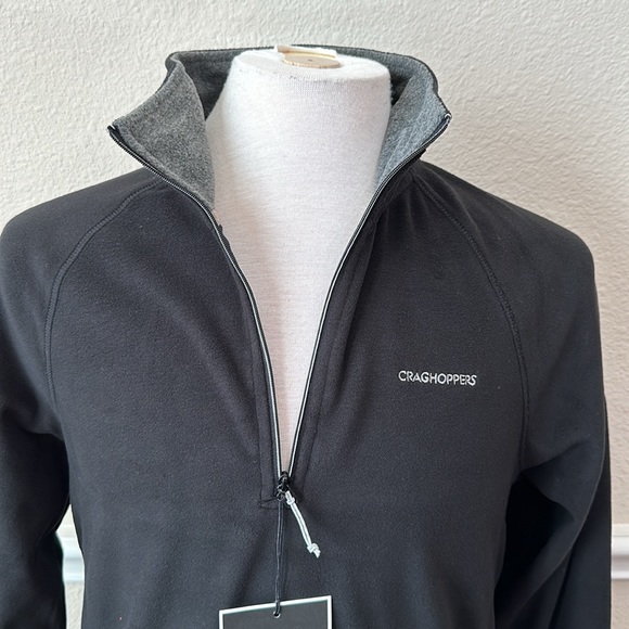 Craghoppers COREY HALF ZIP - Blk - Picture 3 of 15